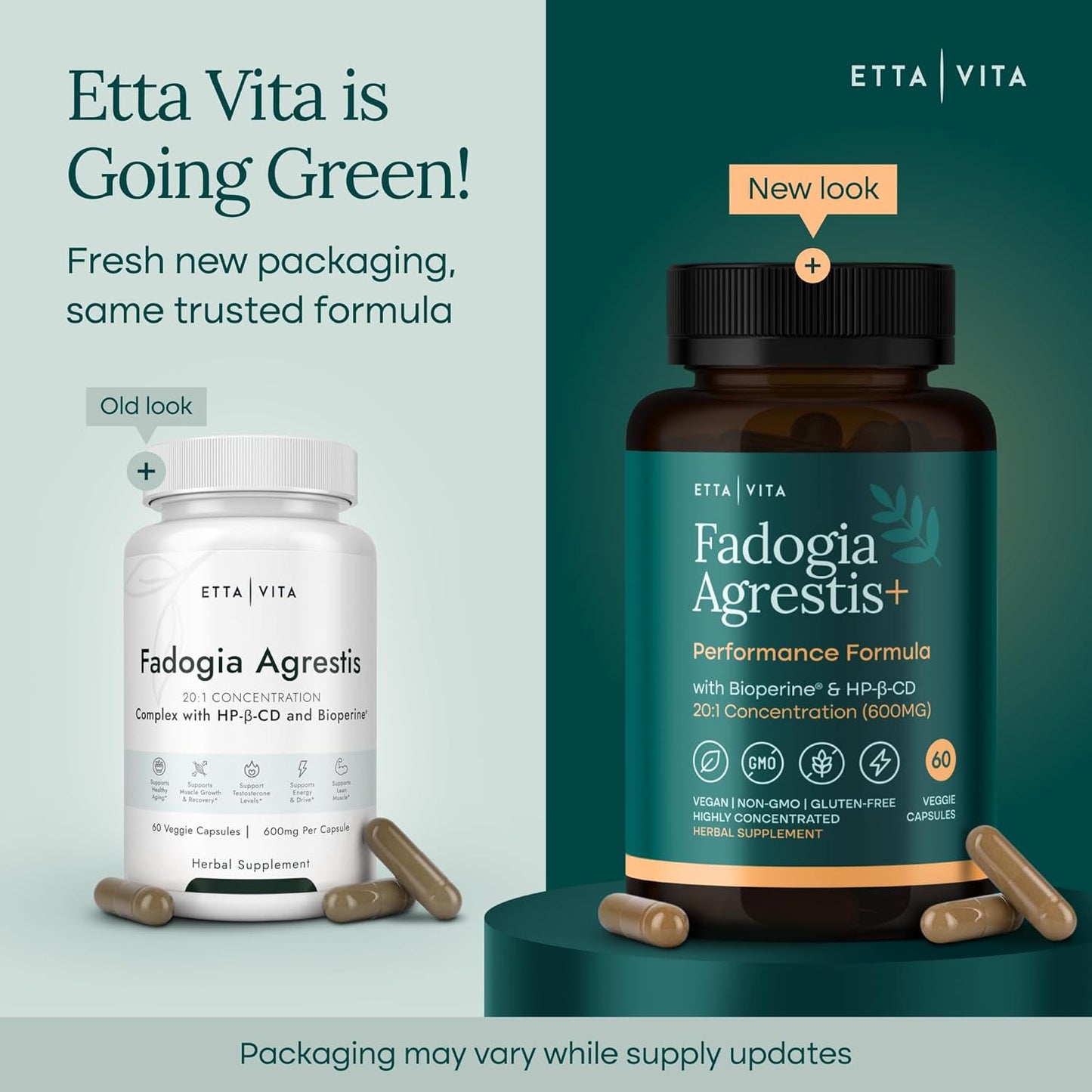 Organic Fadogia Agrestis 600mg for Natural Test Support - Vegan America