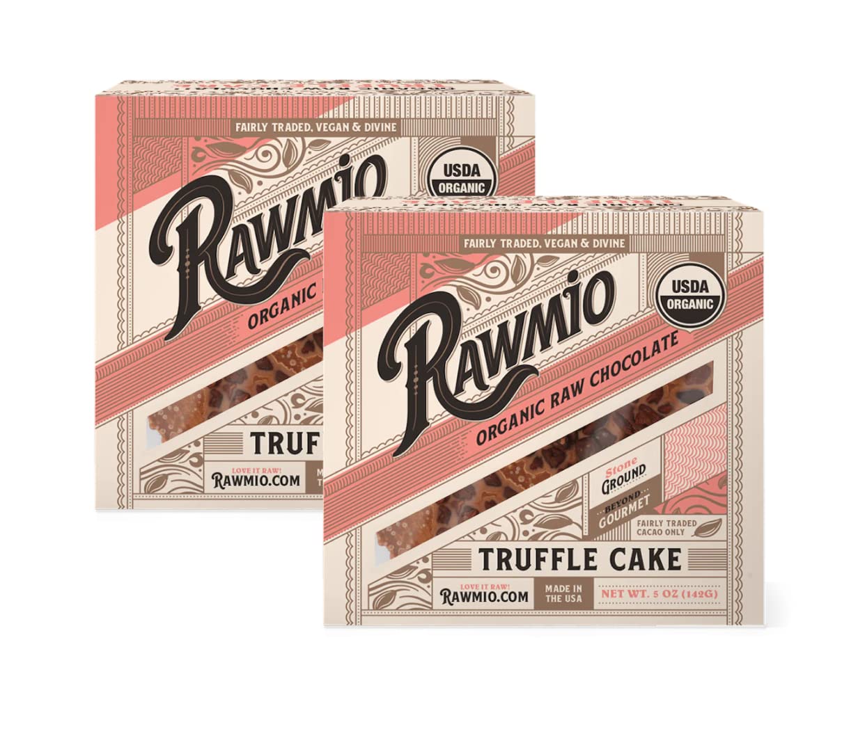Mini Raw Chocolate Truffle Cake - 5 oz - Vegan America
