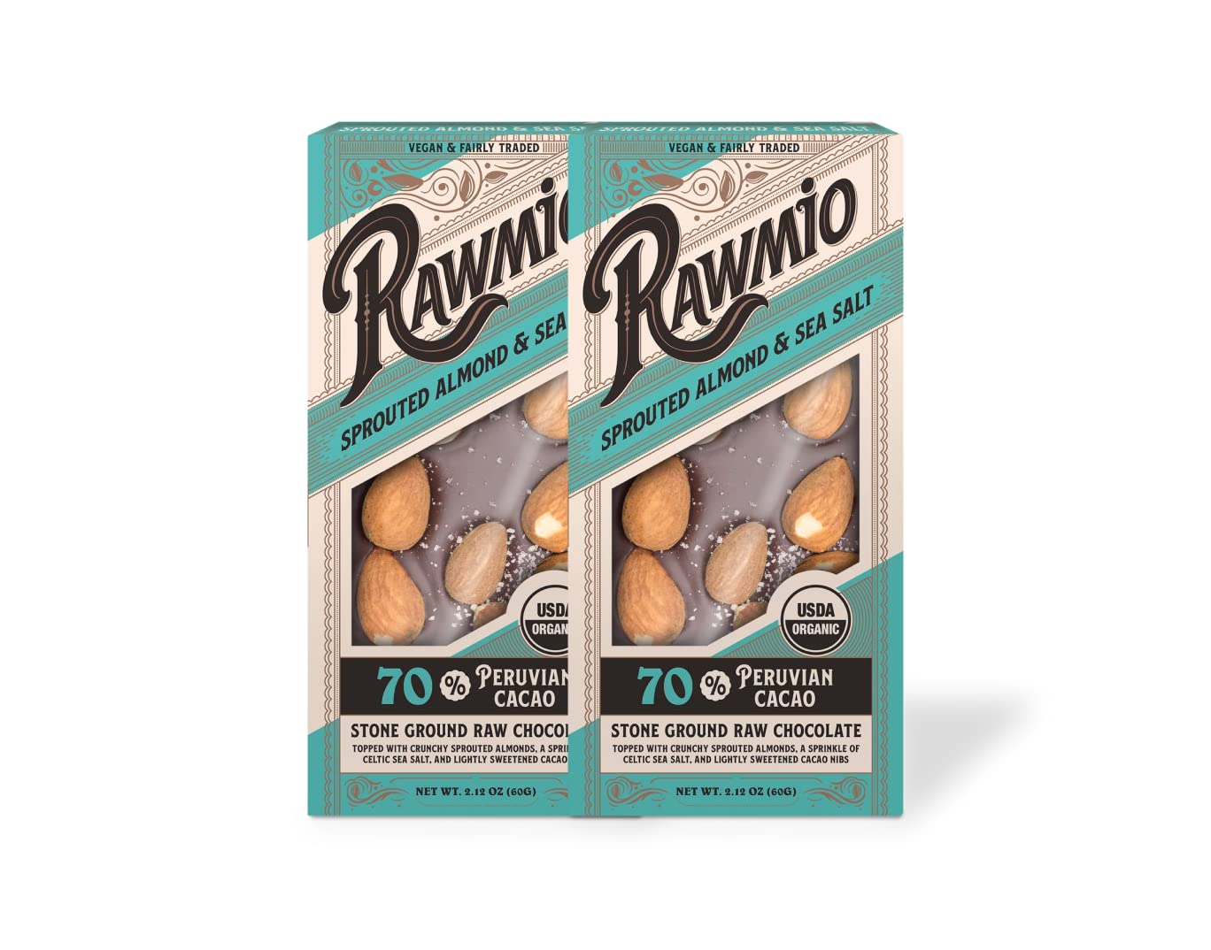 Sprouted Almond & Sea Salt Bark - Vegan America