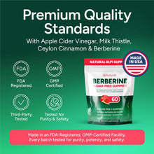 Natural GLP1 Support - Berberine Sugar - Free Gummies - Vegan America