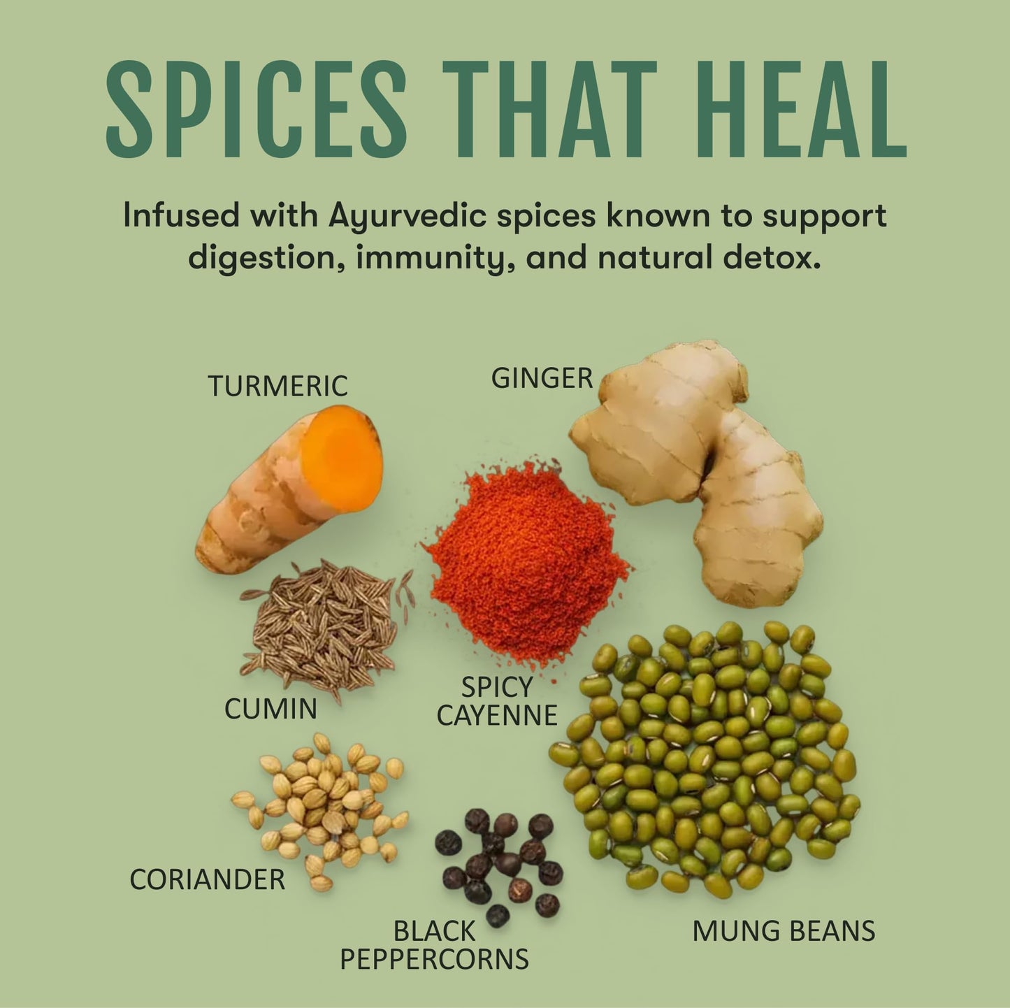 Cayenne Pepper & Turmeric Golden Mung Broth | 9 Cups - Vegan America