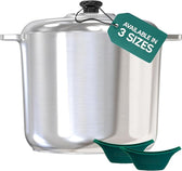 Stock Pot with Lid 18 Quarts - Vegan America