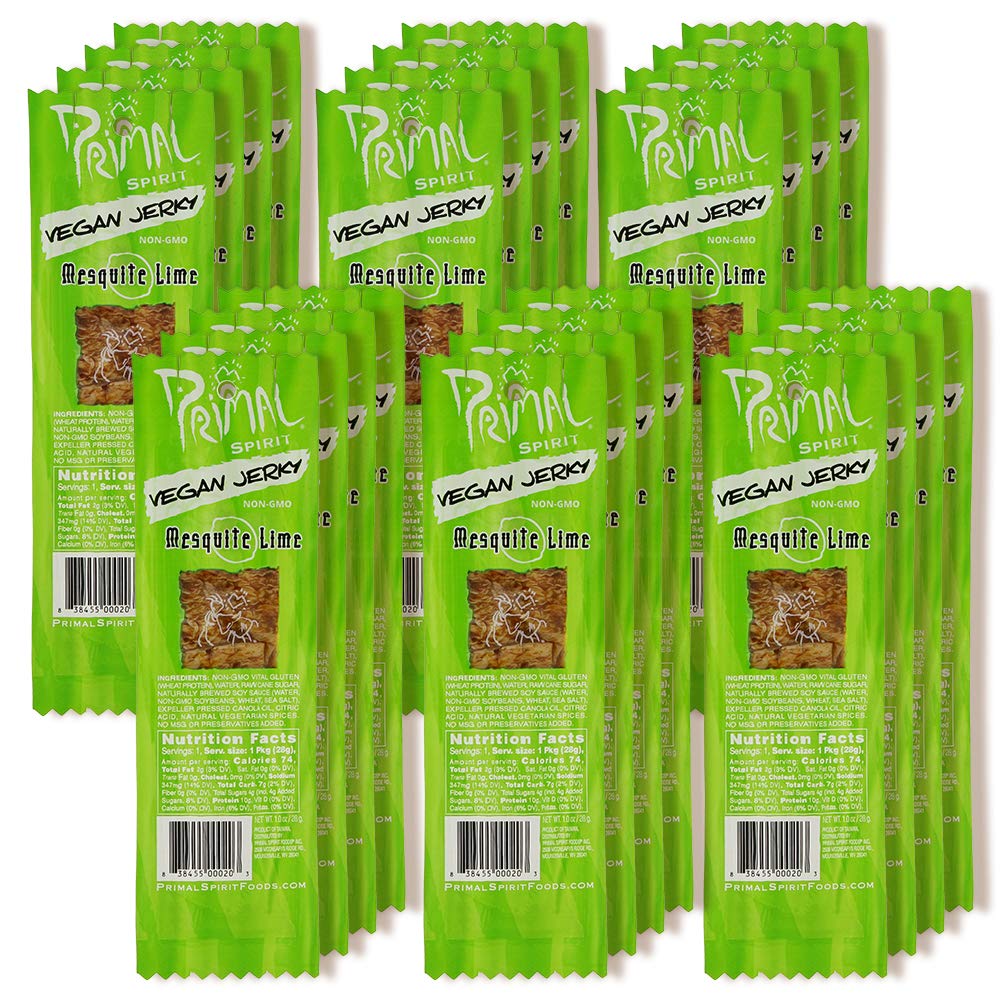 Primal Spirit Vegan Jerky - MESQUITE LIME