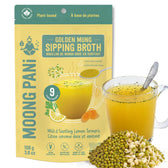 Mild Lemon, Turmeric Golden Broth | 18g Total Protein/pouch | 9 Cups - Vegan America