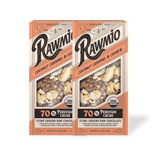 Coconut Caramel & Crushed Cashew Bark - Vegan America