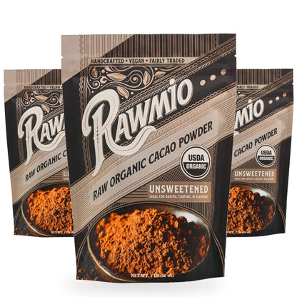 Raw Organic Cacao Powder - 16 oz - Vegan America