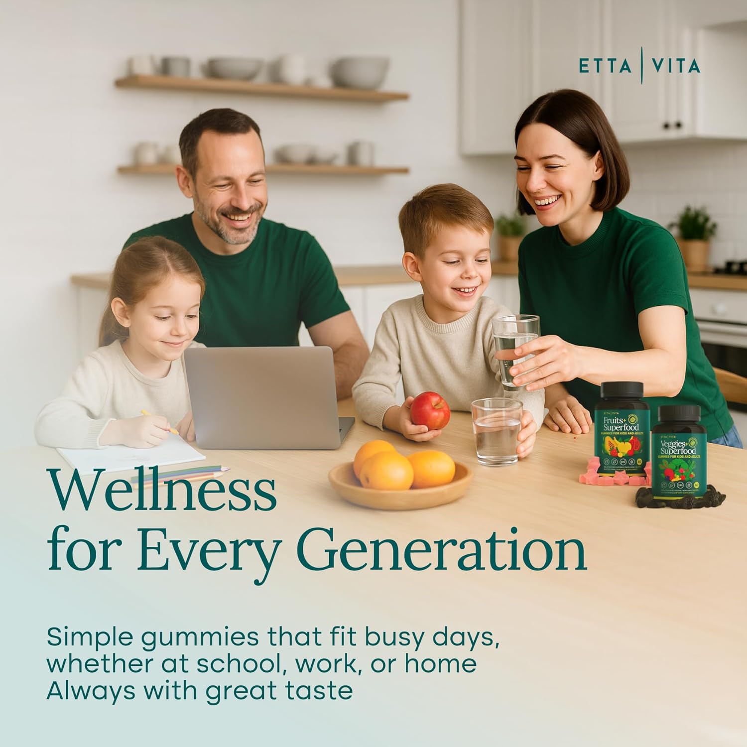 Fruits and Veggies Gummies Supplement - Vegan America