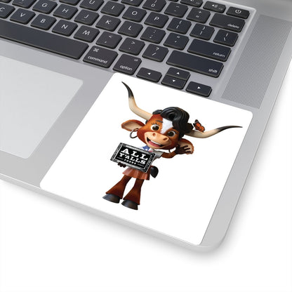 Kiss - Cut Stickers - Vegan America