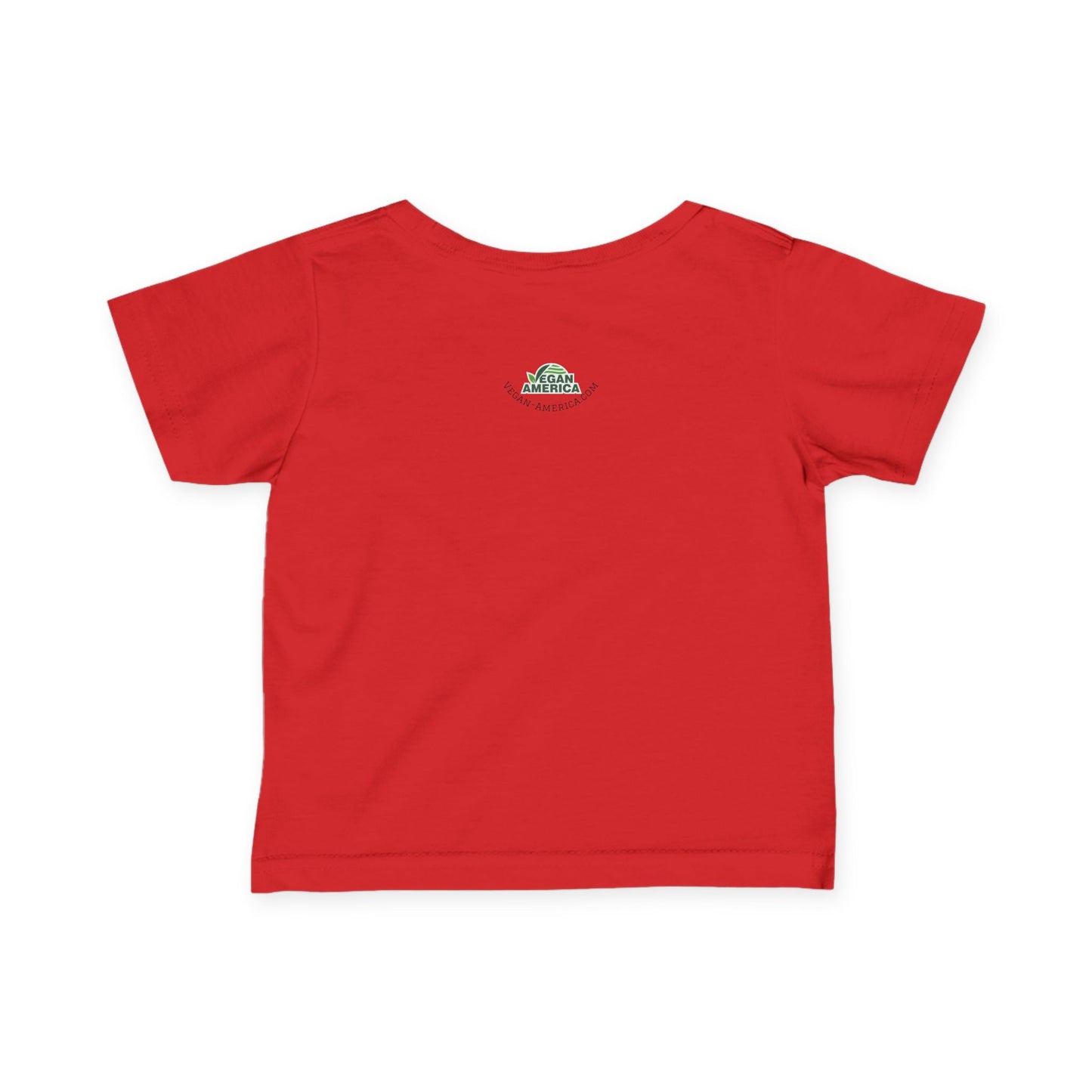 Vegan Baby Tee, Cute Infant T-Shirt, Organic Cotton Toddler Shirt, Eco - Friendly Baby Gift, Baby Shower Present - Vegan America