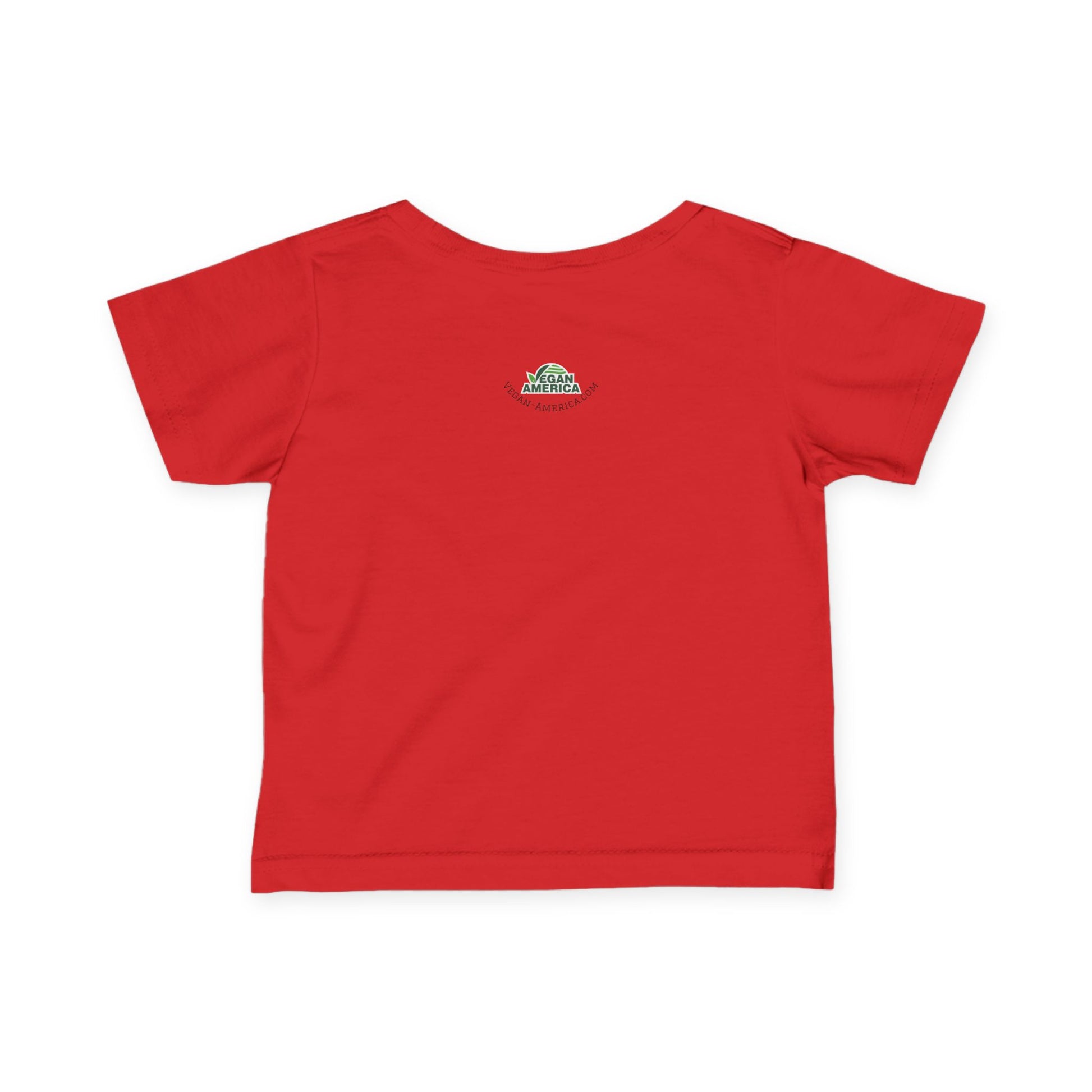 Vegan Baby Tee, Cute Infant T-Shirt, Organic Cotton Toddler Shirt, Eco - Friendly Baby Gift, Baby Shower Present - Vegan America