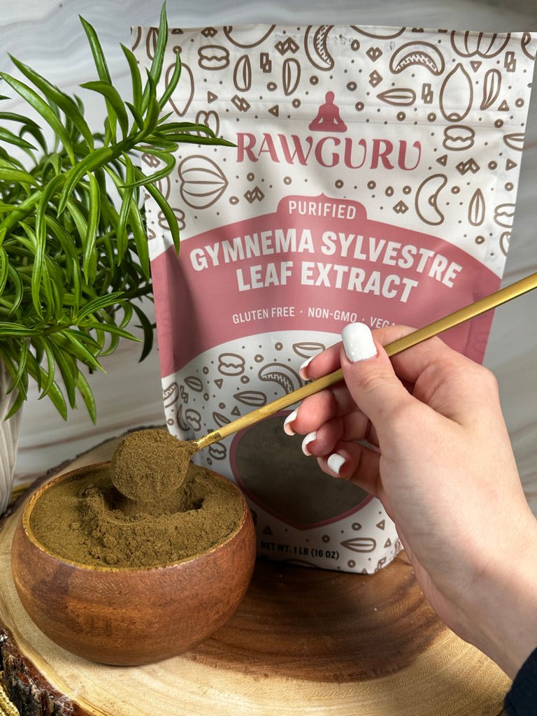 RawGuru Gymnema Sylvestre Leaf Extract - 16 oz - Vegan America