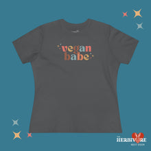 Vegan Babe - Women's Style T-Shirt - Vegan America