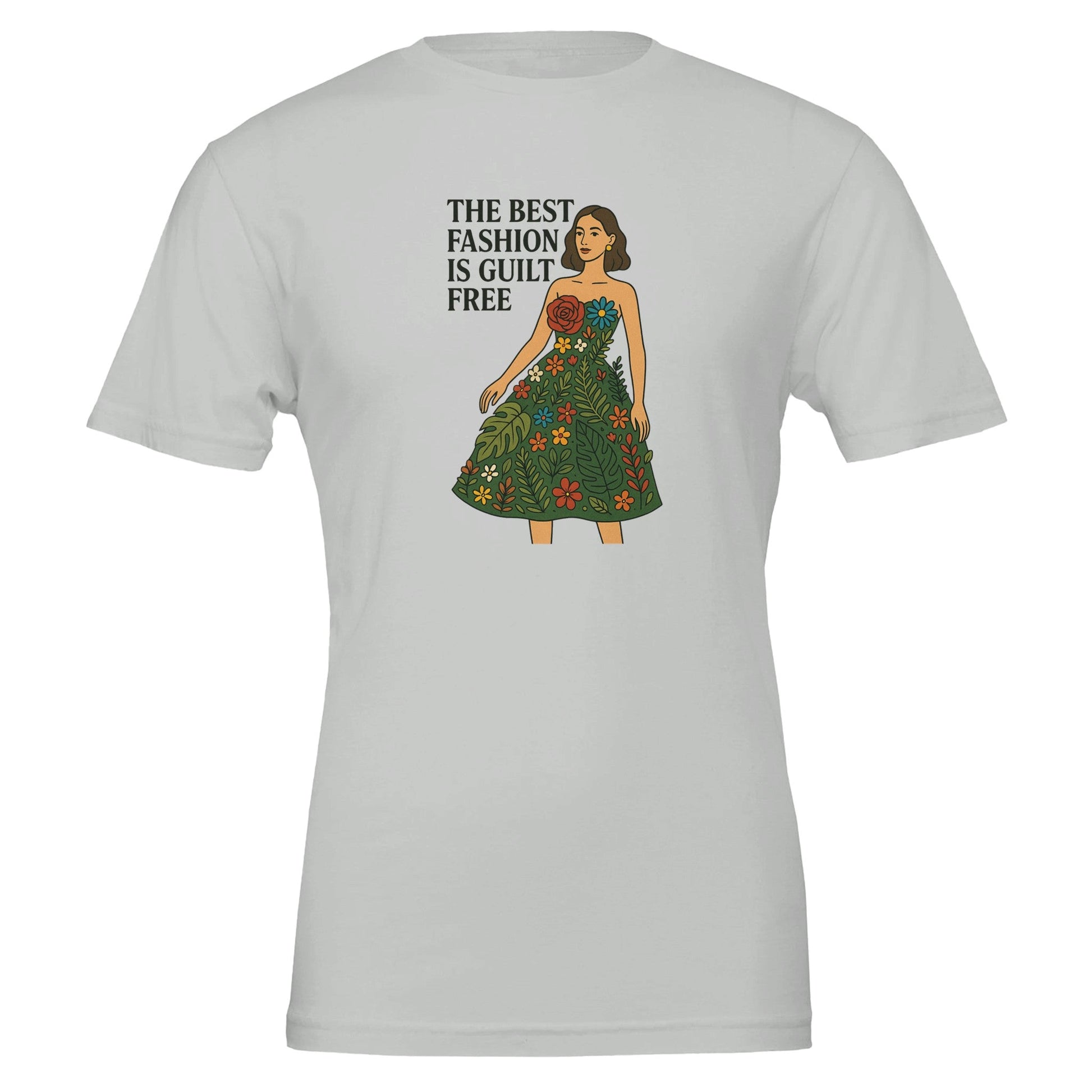 Best Fashion is Guilt Free Premium Tshirt, 100% Cotton - Vegan America