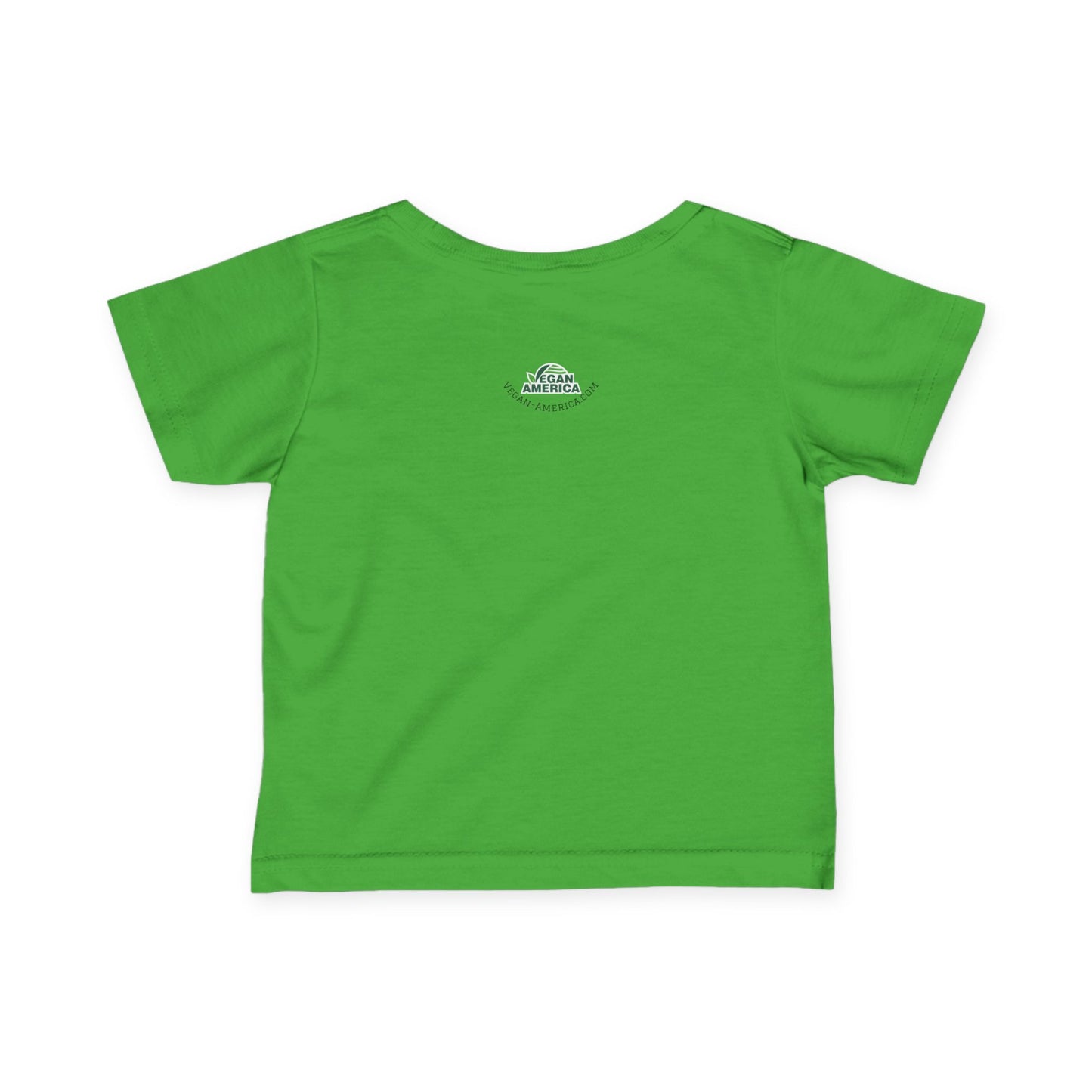 Vegan Baby Tee, Cute Infant T-Shirt, Organic Cotton Toddler Shirt, Eco - Friendly Baby Gift, Baby Shower Present - Vegan America