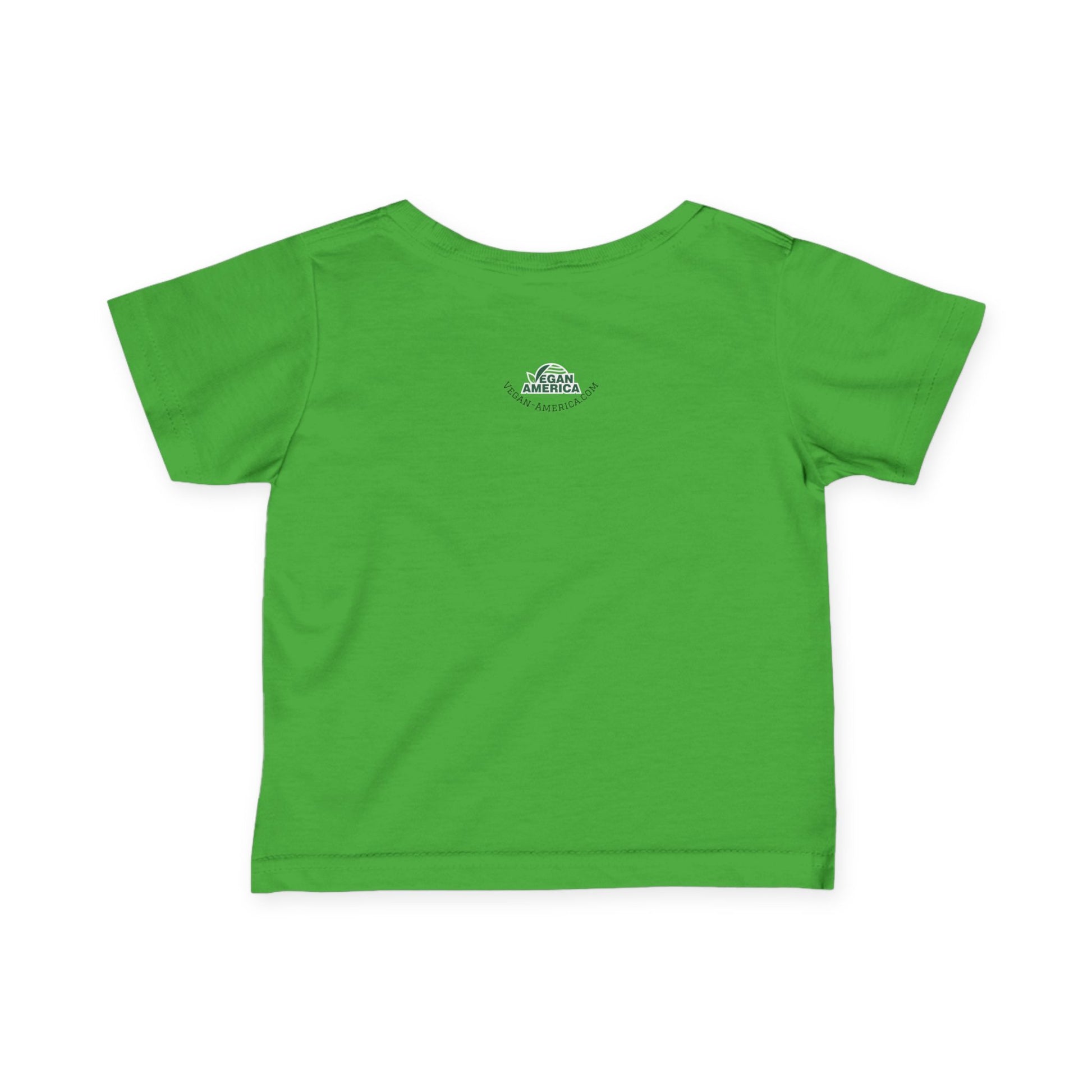Vegan Baby Tee, Cute Infant T-Shirt, Organic Cotton Toddler Shirt, Eco - Friendly Baby Gift, Baby Shower Present - Vegan America
