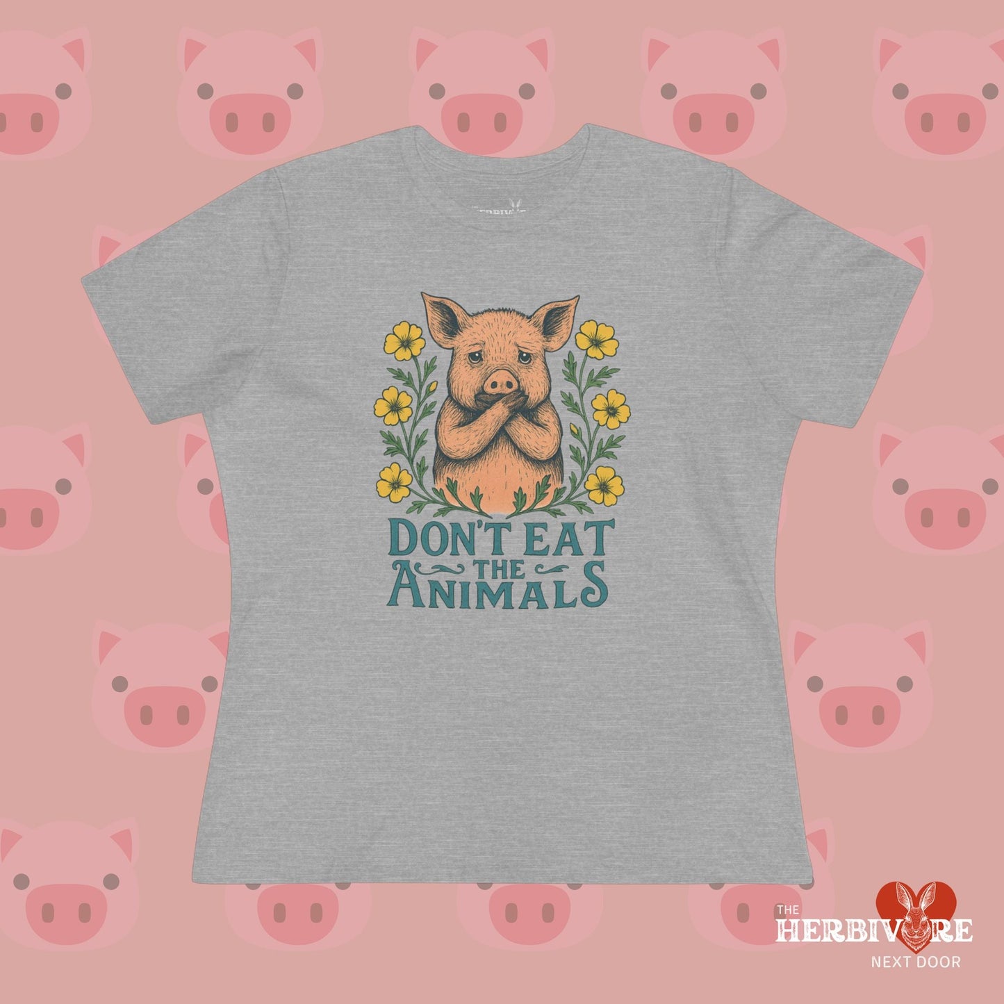 Don't Eat the Animals - Women's Style B&C 6400 - Vegan America