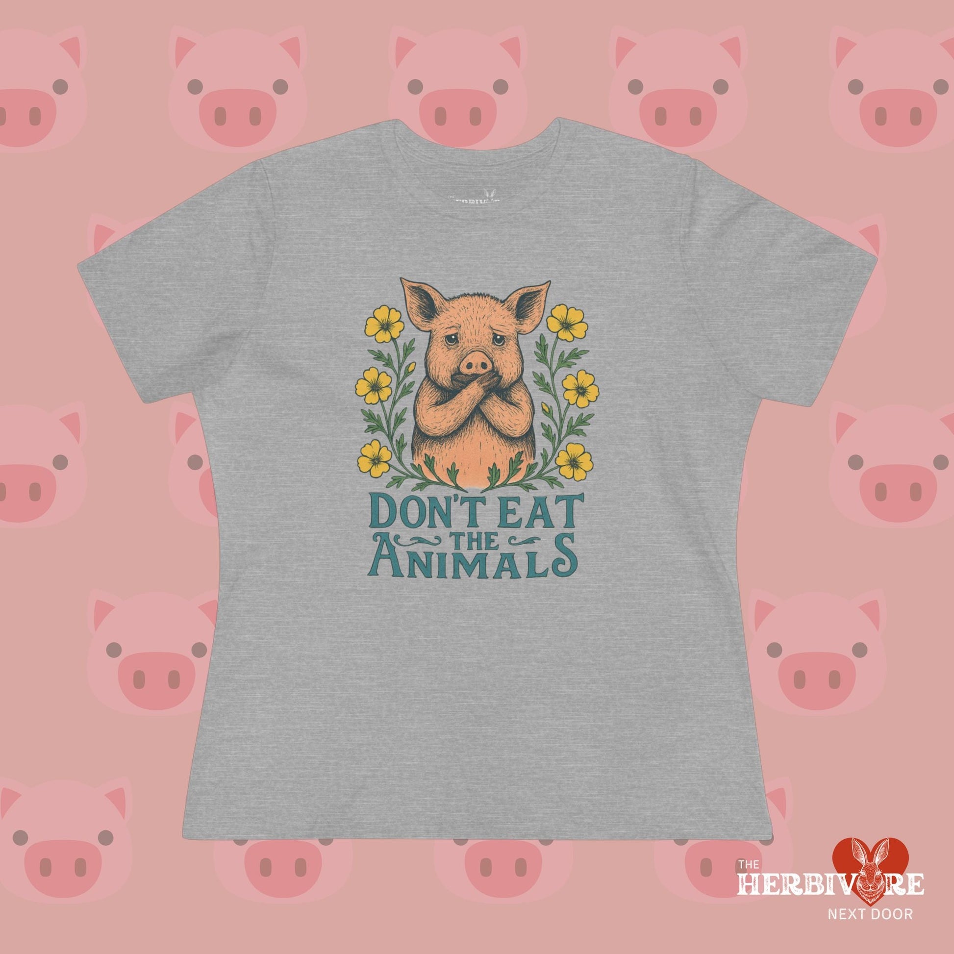 Don't Eat the Animals - Women's Style B&C 6400 - Vegan America
