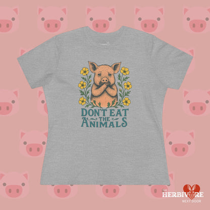 Don't Eat the Animals - Women's Style B&C 6400 - Vegan America