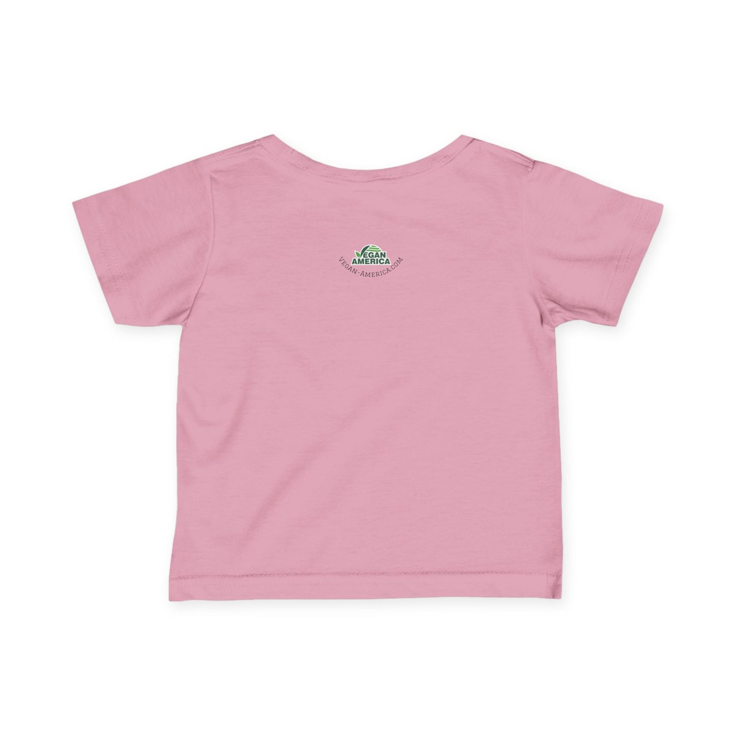 Vegan Baby Tee, Cute Infant T-Shirt, Organic Cotton Toddler Shirt, Eco - Friendly Baby Gift, Baby Shower Present - Vegan America
