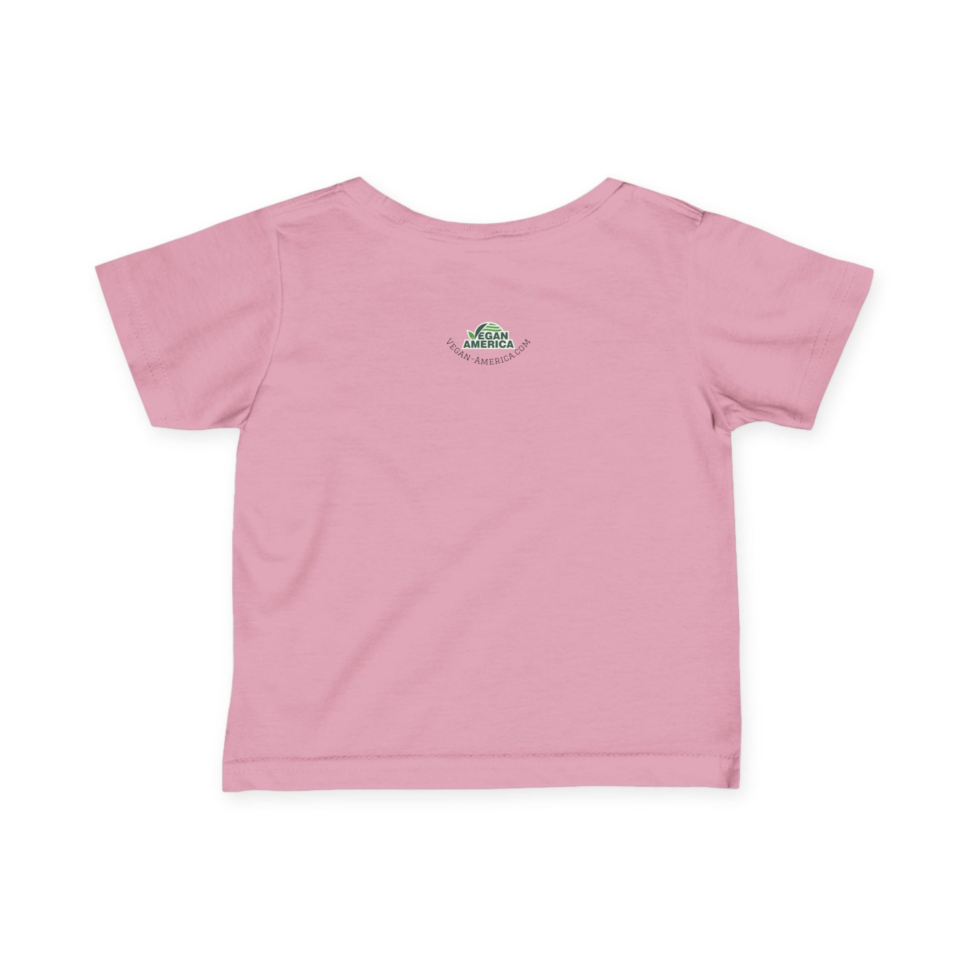 Vegan Baby Tee, Cute Infant T-Shirt, Organic Cotton Toddler Shirt, Eco - Friendly Baby Gift, Baby Shower Present - Vegan America