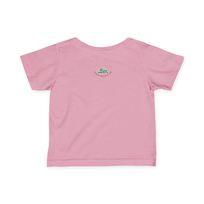 Vegan Baby Tee, Cute Infant T-Shirt, Organic Cotton Toddler Shirt, Eco - Friendly Baby Gift, Baby Shower Present - Vegan America