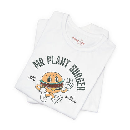 Mr. Plant Burger - Vegan T-Shirt - Vegan America