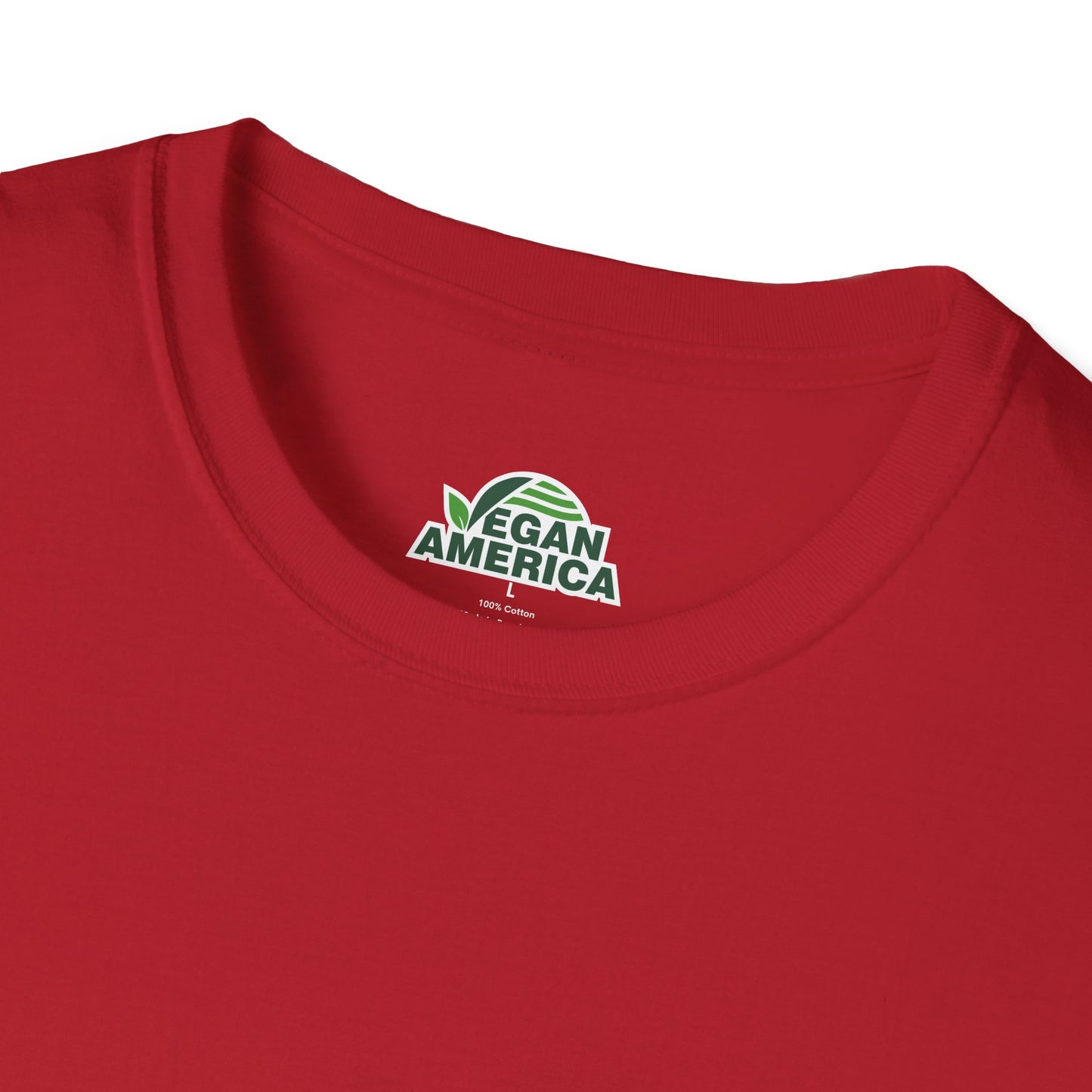 Unisex Vegan America T-Shirt, Eco - Friendly Apparel, Plant - Based Lifestyle Shirt, Perfect Gift for Vegans, Animal Rights Awareness Wear - Vegan America