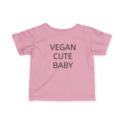 Vegan Baby Tee, Cute Infant T-Shirt, Organic Cotton Toddler Shirt, Eco - Friendly Baby Gift, Baby Shower Present - Vegan America