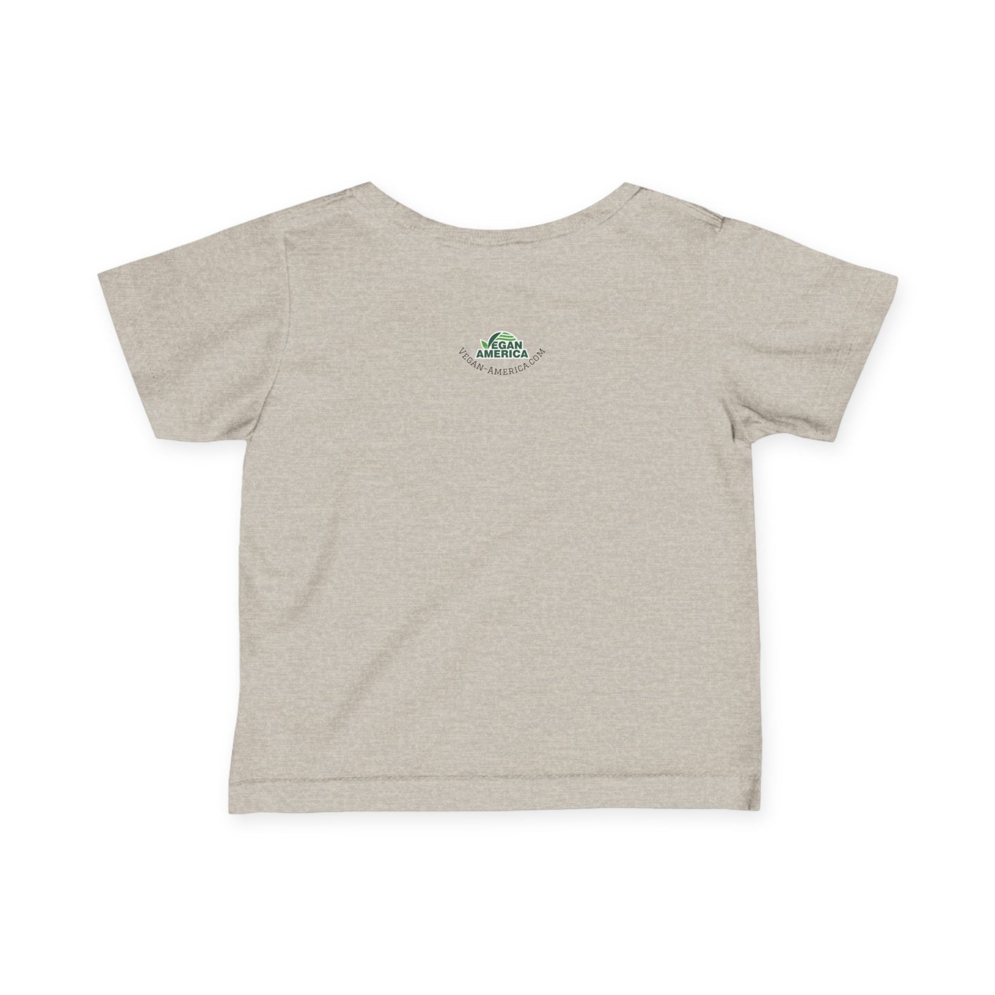 Vegan Baby Tee, Cute Infant T-Shirt, Organic Cotton Toddler Shirt, Eco - Friendly Baby Gift, Baby Shower Present - Vegan America