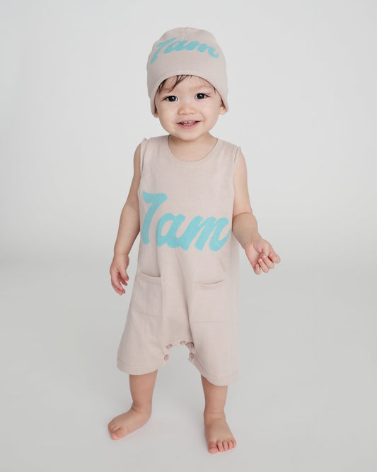 7AM Logo Boxy Romper