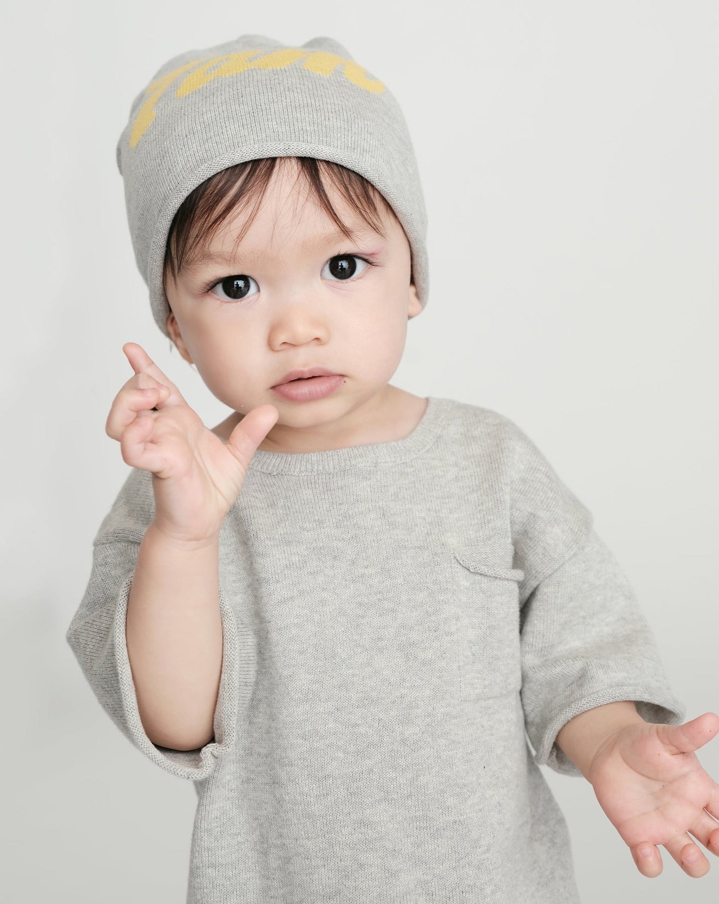 Boxy Cotton Tee Pocket