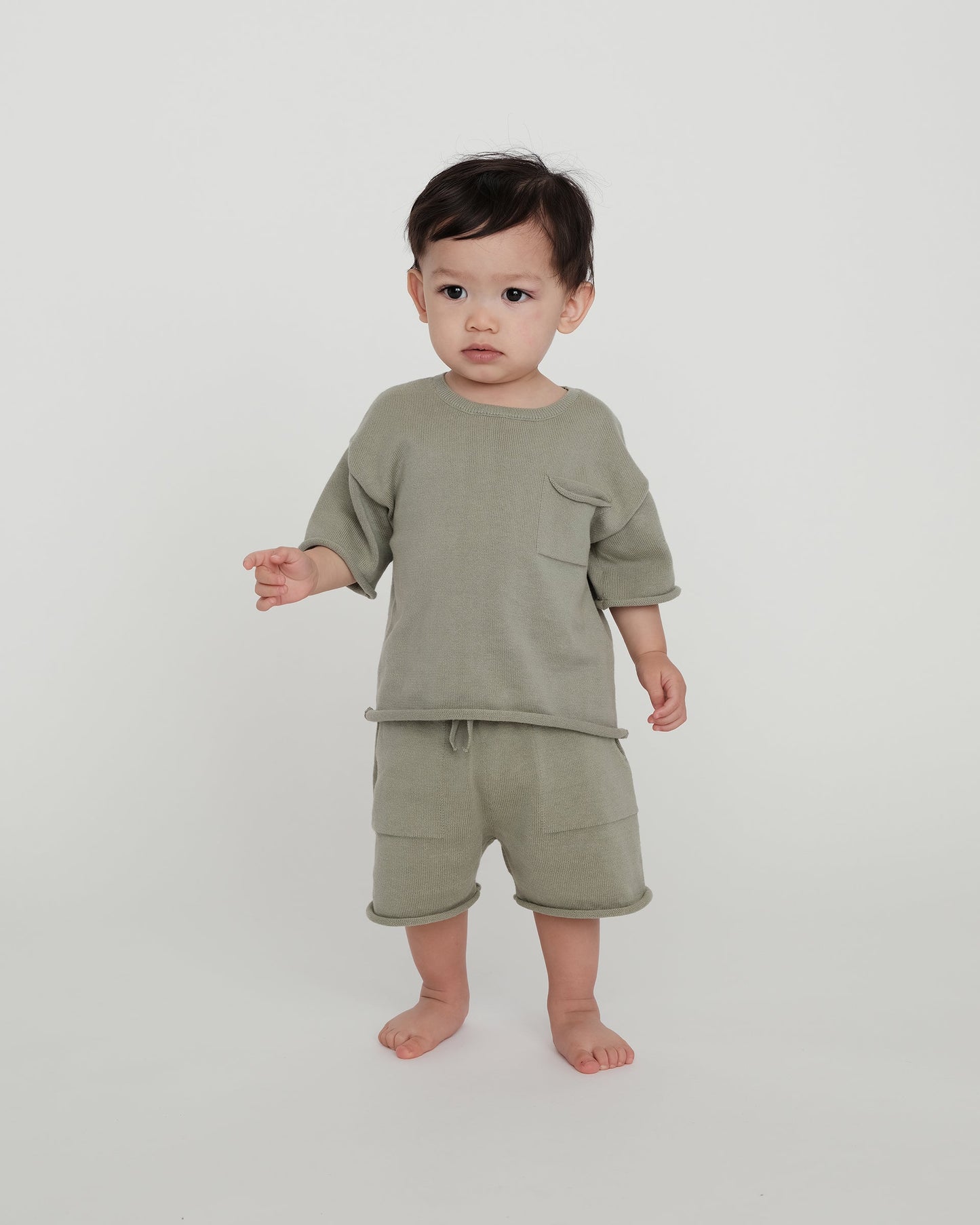 Cotton Slouchy Shorts