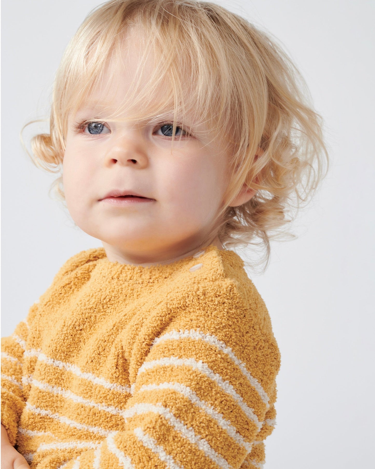 Long Sleeve Top Striped - Fuzzy