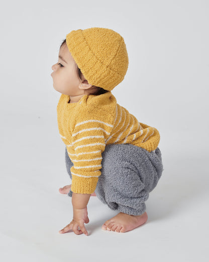 Long Sleeve Top Striped - Fuzzy