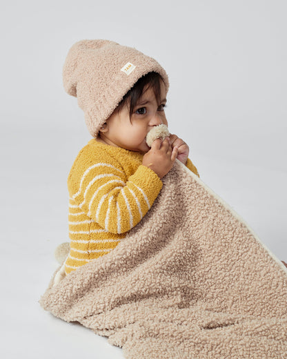 Long Sleeve Top Striped - Fuzzy