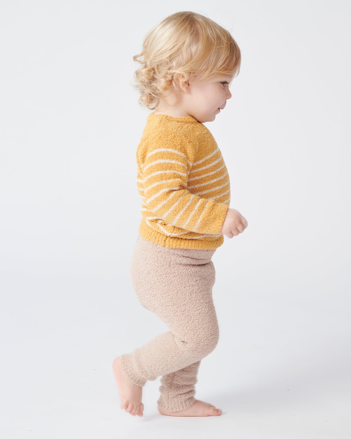 Long Sleeve Top Striped - Fuzzy
