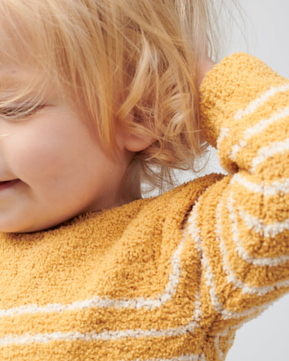 Long Sleeve Top Striped - Fuzzy