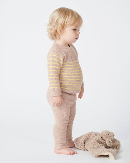 Long Sleeve Top Striped - Fuzzy