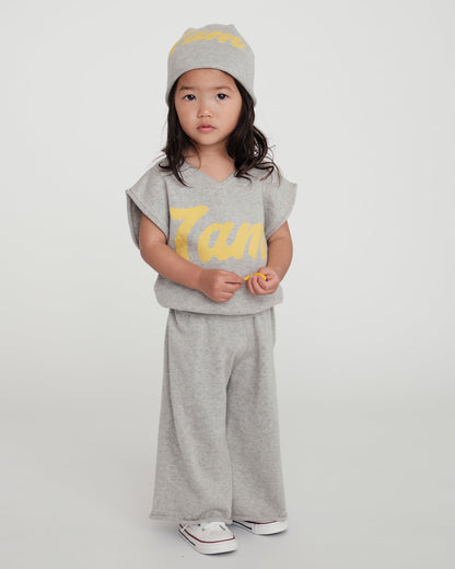 Boxy Cotton Wide Pants