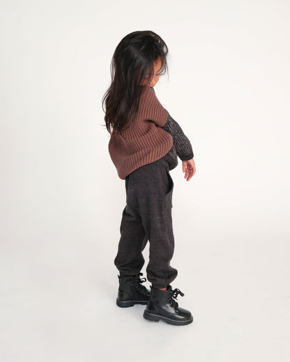 Chunky Ribbed Joggers