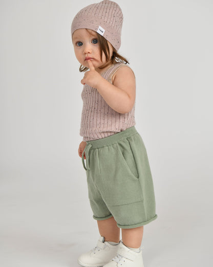 Cotton Slouchy Shorts