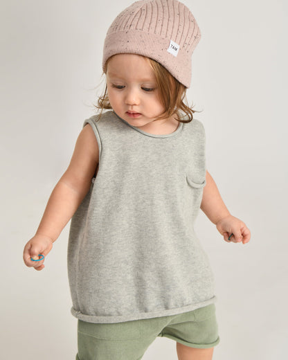 Boxy Cotton Tank Top