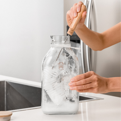 Almond Cow Essentials Bundle (Set) | Plant-Based Nut Milk Machine & Glass Jug for Fresh Homemade Milk