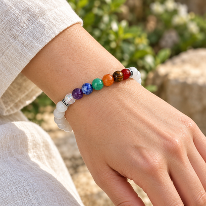 7 Chakra Crystal Healing Bracelet