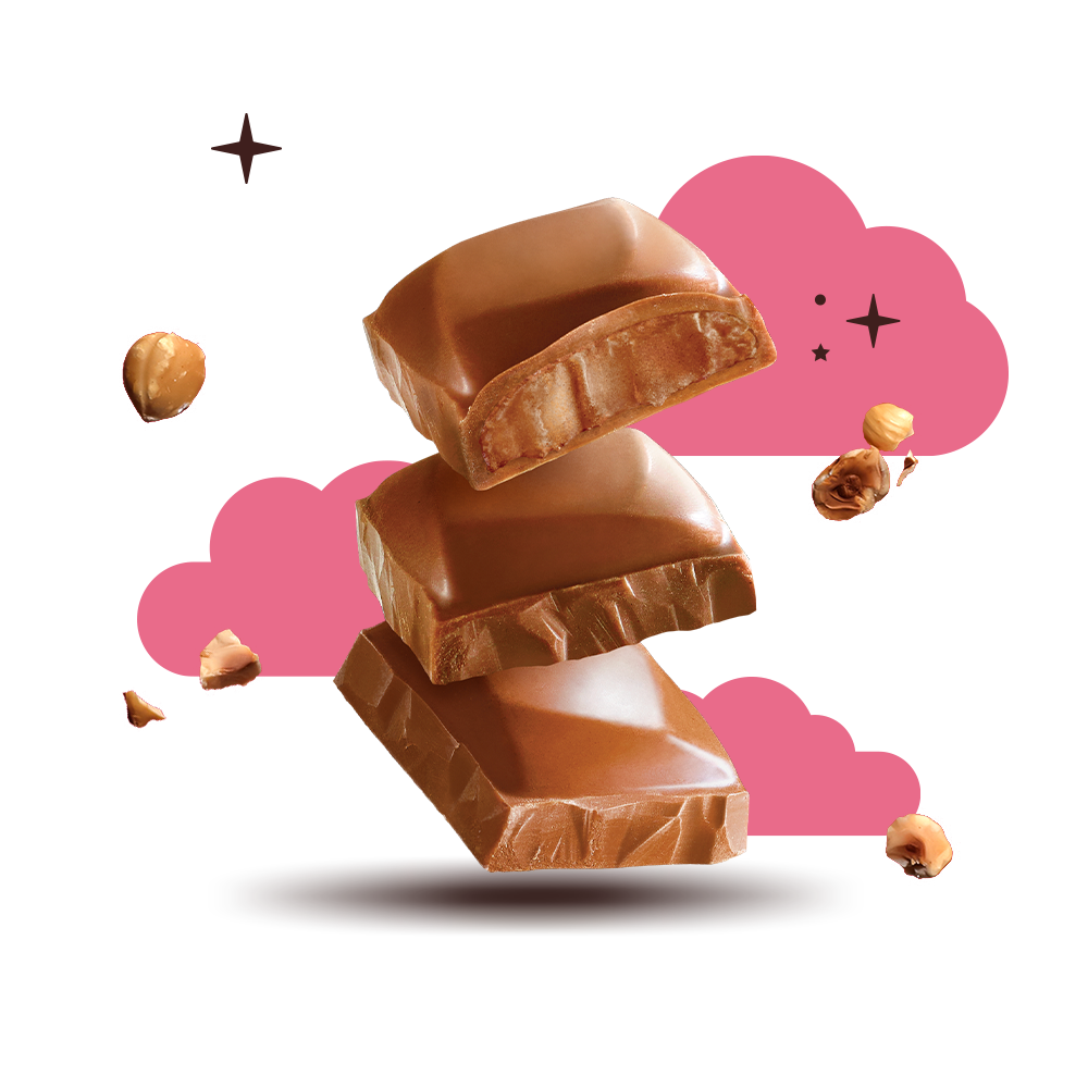 Hazelnut Cream Chocolate Bar