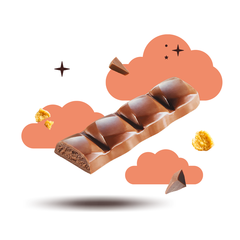 Rice Crisps & Hazelnut Cream