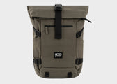 Nomad Hemp Rolltop Backpack in Dark Green - Vegan America