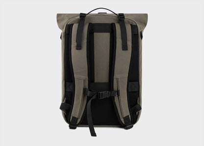 Nomad Hemp Rolltop Backpack in Dark Green - Vegan America