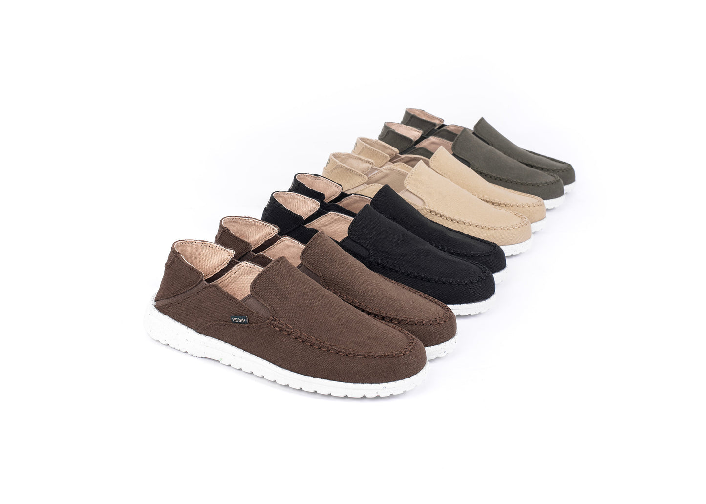 8000Kicks Sunslide - The Hemp Slip-On