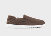 SunSlide Hemp Slip-on for Women in Dark Brown - Vegan America